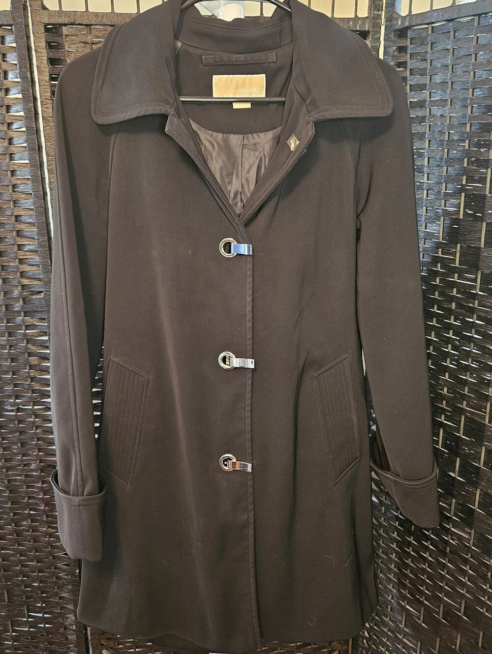MICHAEL Michael Kors Black Hooded Jacket